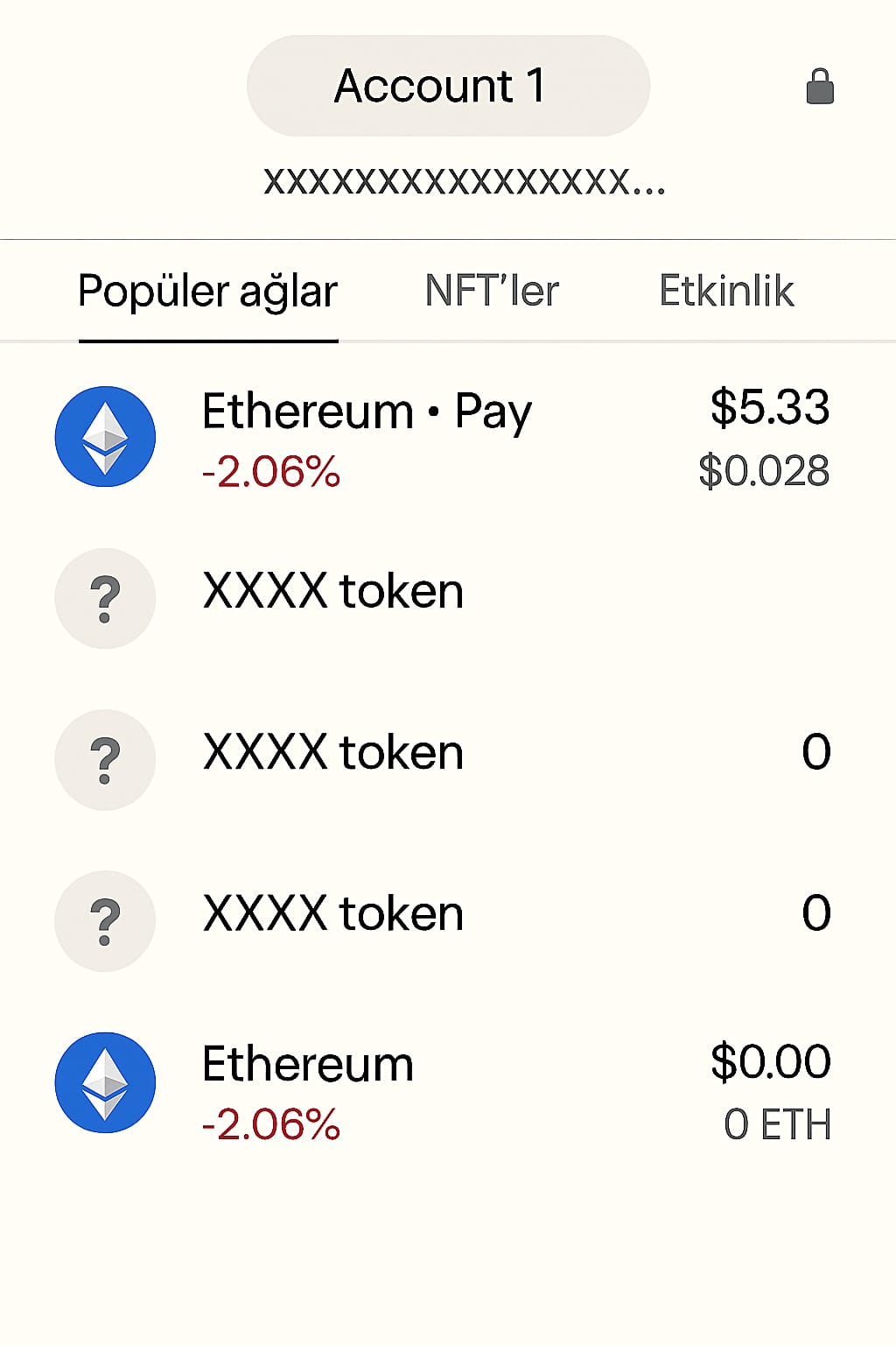 Token logo not visible example